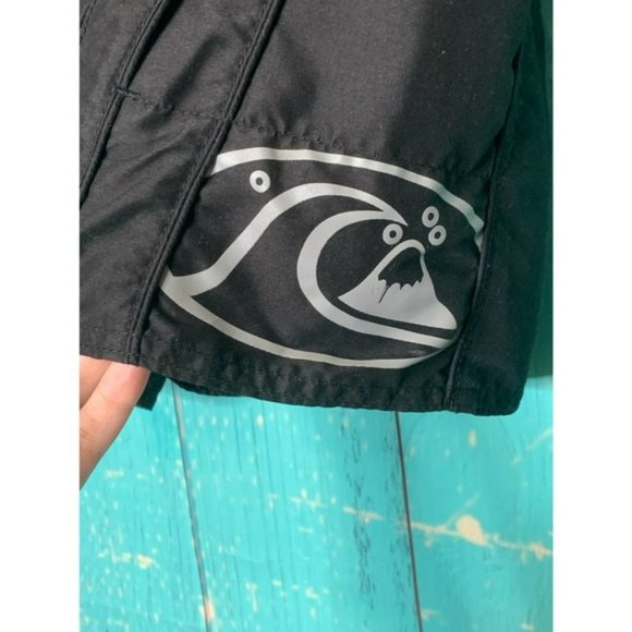Quicksilver black swim trunks size 36 - Picture 5 of 10